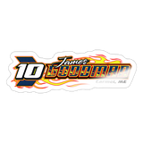 James Goodman | 2026 | Kiss-Cut Vinyl Decal - white glossy