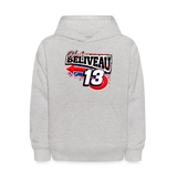 Hudson Beliveau | 2025 | Youth Hoodie - heather gray