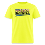 FSR | Stars Stripes & Speed | Adult T-Shirt - safety green