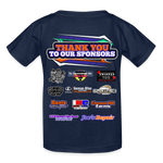 Pist-N-Broke Motorsports | 2025 | Youth T-Shirt - navy