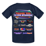 Pist-N-Broke Motorsports | 2025 | Youth T-Shirt - navy