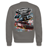 Campbell & Sons Racing | 2026 | Adult Crewneck Sweatshirt - asphalt gray
