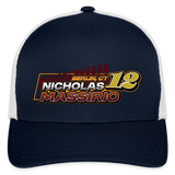 Nicholas Massirio | 2025 |  Baseball Cap - navy/white