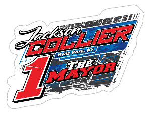 Jackson Collier Racing Jackson Collier | 2025 | Kiss-Cut Vinyl Decal – Five Star Racewear