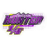 Ambria Hunter | 2026 | Kiss-Cut Vinyl Decal - transparent glossy