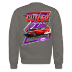 Cutler Racing | 2025 | Adult Crewneck Sweatshirt - asphalt gray