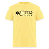 KEDRON | Black Logo | Adult T-Shirt - cornsilk