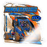 Roman Diaferio | 2024 | Kiss-Cut Vinyl Decal 2 - transparent glossy