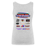 Pist-N-Broke Motorsports | 2025 | Women's Tank - heather gray