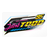 Jacob Todd  | 2025 |  Kiss-Cut Vinyl Decal - transparent glossy