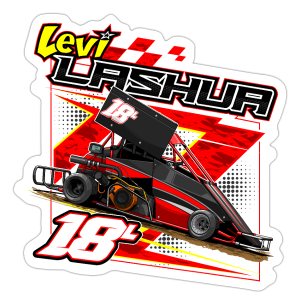 Levi Lashua | 2024 | Kiss-Cut Vinyl Decal 2