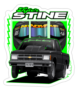 Stine Racing | 2024 | Kiss-Cut Vinyl Decal 2