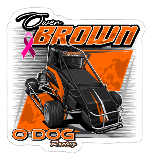 Owen Brown | 2024 | Kiss-Cut Vinyl Decal 2