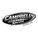 Campbell & Sons Racing | 2026 | Kiss-Cut Vinyl Decal - white matte