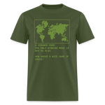 A Strange Game - War Games Inspired | Adult T-Shirt - military green