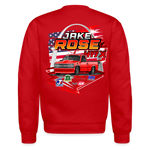 Jake Rose | 2025 | Adult Crewneck Sweatshirt - red
