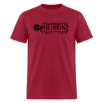 KEDRON | Black Logo | Adult T-Shirt - dark red