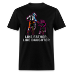 Father Daughter Motocross | FSR Merch | Adult Shirt - black