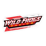 Wild Frogs Racing | 2025 |  Kiss-Cut Vinyl Decal - transparent glossy