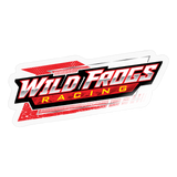 Wild Frogs Racing | 2025 |  Kiss-Cut Vinyl Decal - transparent glossy