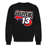 Hudson Beliveau | 2025 | Adult Crewneck Sweatshirt - black