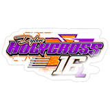Dylon Holycross | 2026 | Kiss-Cut Vinyl Decal - white glossy