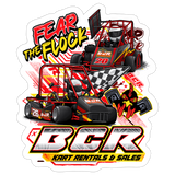 BCR | 2026 | Kiss-Cut Vinyl Decal - white matte