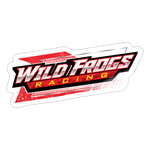 Wild Frogs Racing | 2025 |  Kiss-Cut Vinyl Decal - white glossy
