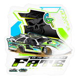 Graham Fate | 2025 |  Kiss-Cut Vinyl Decal 2 - transparent glossy