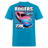 Parker Rogers | 2026 | Adult T-Shirt - turquoise