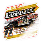 Hagen Langley | 2025 |  Kiss-Cut Vinyl Decal 2 - transparent glossy