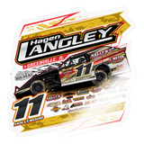 Hagen Langley | 2025 |  Kiss-Cut Vinyl Decal 2 - transparent glossy