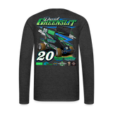 David Greenslit | 2025 | Adult LS T-Shirt - charcoal grey