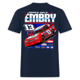 James Dale | Embry Racing | 2026 | Adult T-Shirt - navy