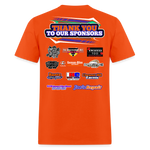 Pist-N-Broke Motorsports | 2025 | Adult T-Shirt - orange