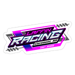 Laffin Racing | 2025 | Kiss-Cut Vinyl Decal - white matte