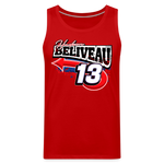Hudson Beliveau | 2025 | Men's Tank - red