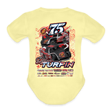 Dylan Turpin | 2024 | Baby Bodysuit - washed yellow