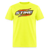 Stine Racing | 2025 | Adult T-Shirt - safety green