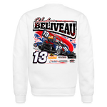Hudson Beliveau | 2025 | Adult Crewneck Sweatshirt - white