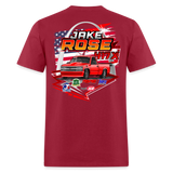 Jake Rose | 2025 | Adult T-Shirt - dark red
