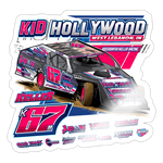 Braiden Keller | 2025 |  Kiss-Cut Vinyl Decal 2 - white glossy