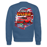 Jake Rose | 2025 | Adult Crewneck Sweatshirt - indigo blue