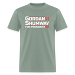 Gordon Shumway For President 88 | Adult T-Shirt - sage