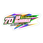 Ian McDorman | 2025 |  Kiss-Cut Vinyl Decal - white matte