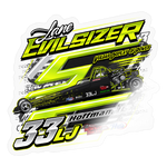 Lane Evilsizer | 2025 |  Kiss-Cut Vinyl Decal 2 - transparent glossy