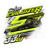 Lane Evilsizer | 2025 |  Kiss-Cut Vinyl Decal 2 - transparent glossy