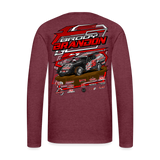 Brody Brandon | 2026 | Men's LS T-Shirt - heather burgundy