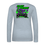 Cliff Pierce | 2024 | Women's LS T-Shirt - heather ice blue