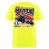 Hudson Beliveau | 2025 | Adult T-Shirt - safety green